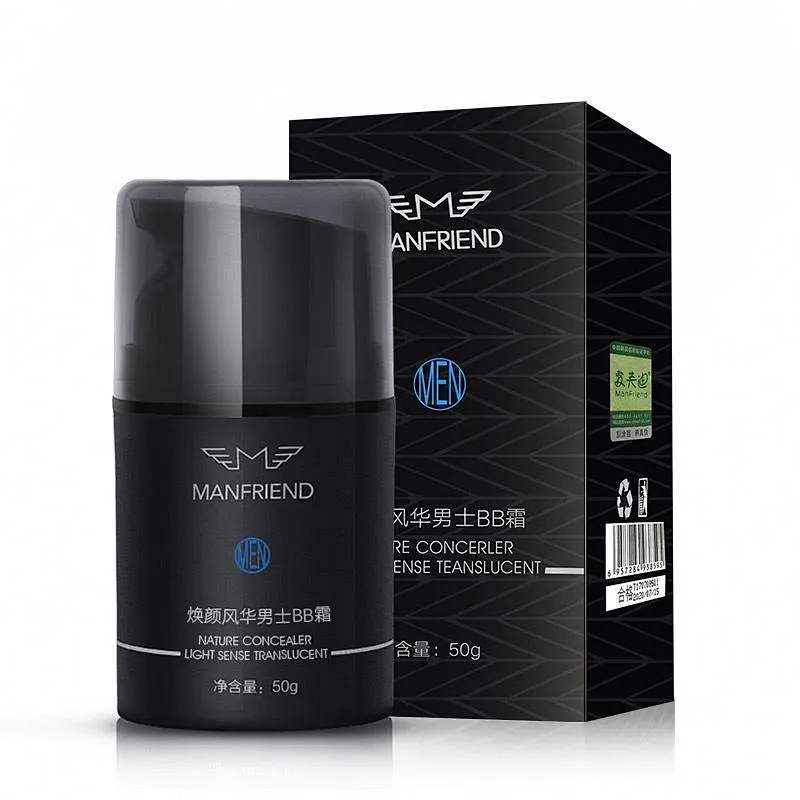 Factory Supply Cheap Men Private Label Foundation Makeup OEM BB Cream