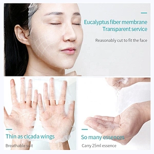 Female Cosmetic Beauty Hyaluronic Acid Hydrating Revitalizing Face Mask