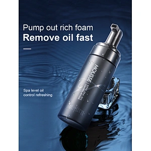 Men OEM ODM Private Label Foaming Face Wash Facial Foam Cleanser