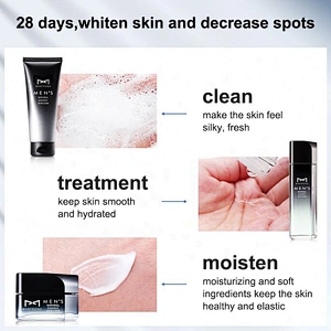 Professional Mens Vegan Acne Treatment Moisturizing Face Repair Oil Control Skin Care Men Set With Private Labes