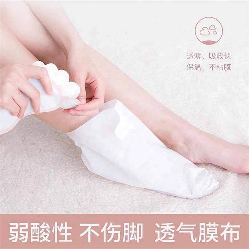 Private label whitening deep repairing moisturizing exfoliating foot peeling mask