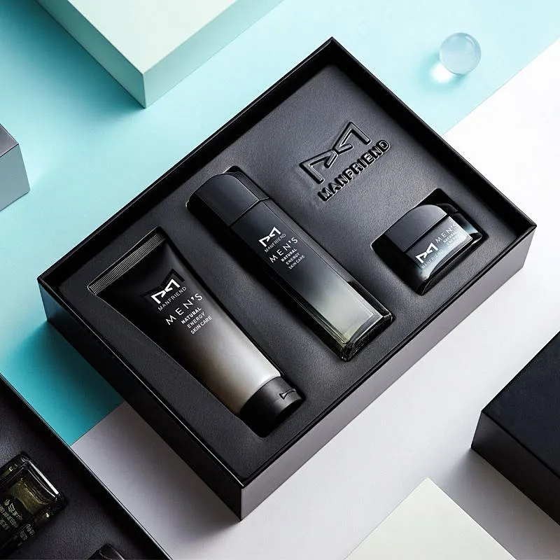OEM ODM Private Label Luxury Mens Face Whitening Skincare Care Set
