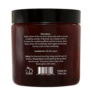 100% Organic Exfoliating Whitening Brown Sugar Body Scrub Private Label