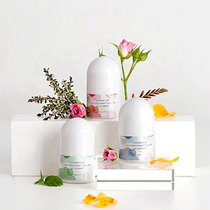 Private Label Wholesale Organic Custom Natural Deodorant Roll On Ball Antiperspirant Body Deodorant Stick For Women