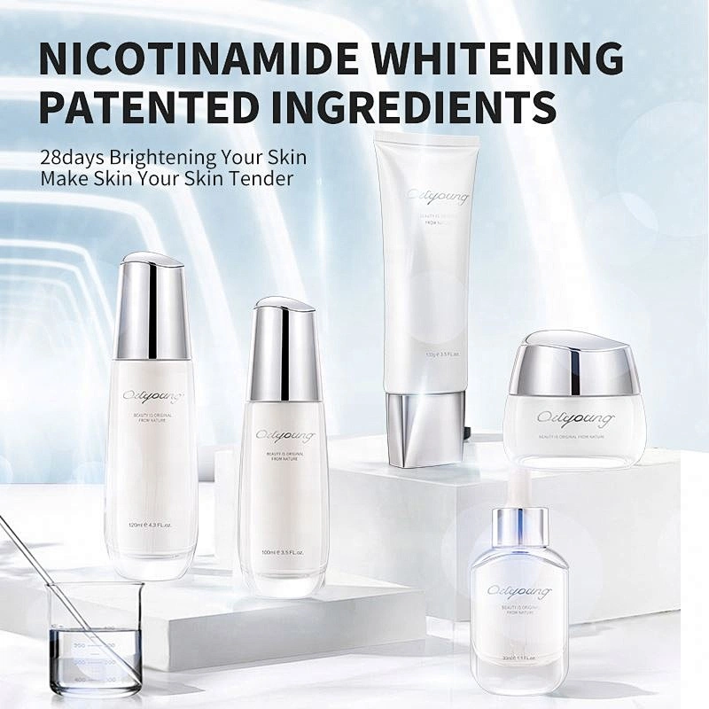 New Arrival Professional Private Label Anti Aging Pearl Whitening Cream Hemp Skin Care Set