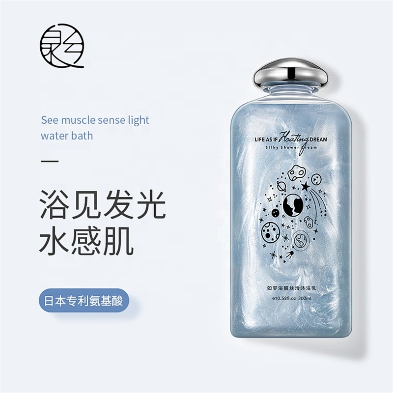 Private Label Fragrance Glitter Body Wash Whitening Moisturizing Perfume Shower Gel