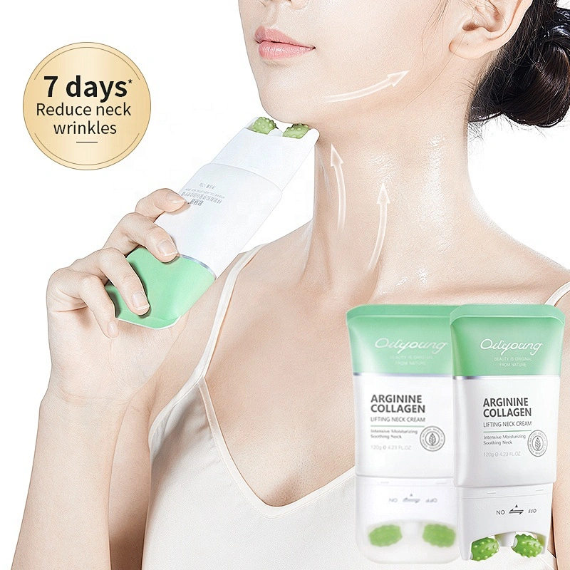 New Design 100% collagen cream whitening neck cream for black neck