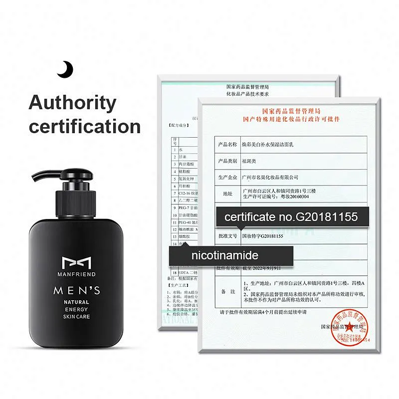 Best Selling Multipurpose Facial Cleanser Lightening Whitening Clean And Clear Mens Face Wash