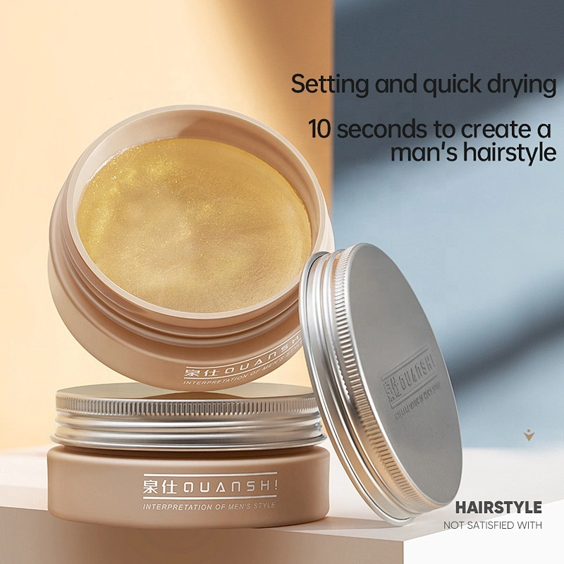 Professional Extreme Hold Hair Styling Wax For Men 60g Hair Pomade Wax Private Label