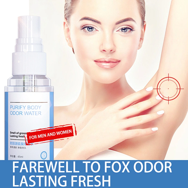Natural long-lasting antiperspirant dew and antiperspirant fresh body deodorant spray