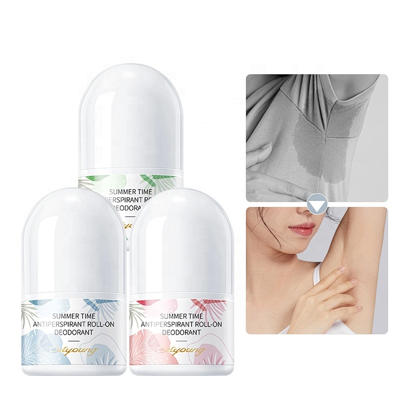 Private Label Wholesale Organic Custom Natural Deodorant Roll On Ball Antiperspirant Body Deodorant Stick For Women