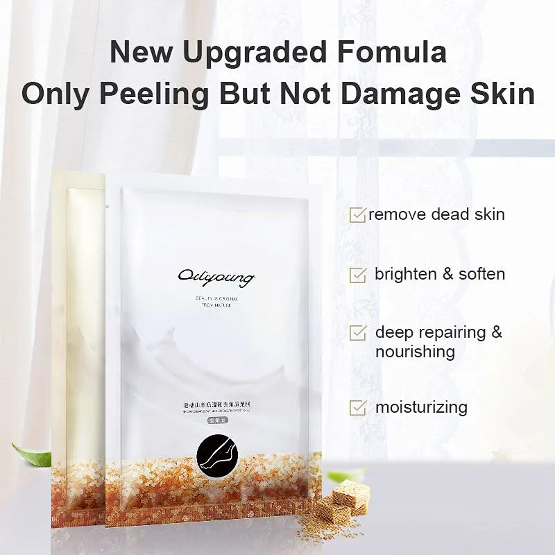 Hot Sale High Quality Wholesale Moisturizing Private Label Oem Peeling Exfoliating Peel Foot Mask