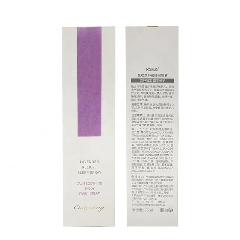 Private Label Natural Lavender Essential Oil Sleep Mist Deep Sleep Perfume Pillow Spray