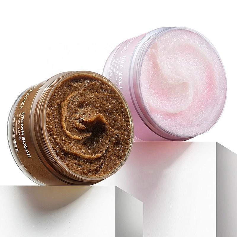 private label pink dead sea scrub with shea butter natural Suger body scrub for lighting factory hot sale