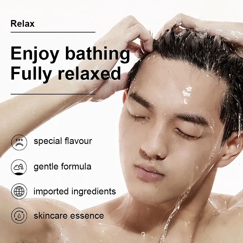 OEM Private Label Custom Mens Designer 12 Constellations Bath Wholesale Bulk Body Wash Shower Gel