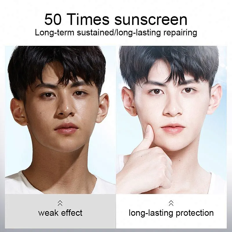 Custom Private Label Wholesale Manufacturer Waterproof  Face Lotion Sun Block Cream Spf50 Sunscreen