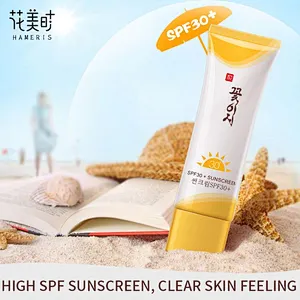 Private Label Custom Korea Best Outdoor Whitening Sun  SPF Protection Lotion Cream Sun Screen