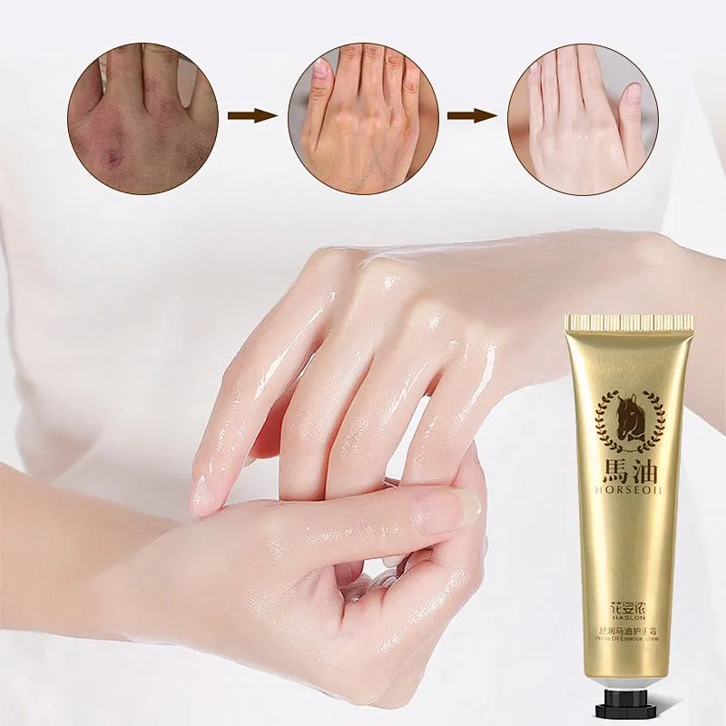 Private Label Customize Horse Oil Moisturizing Lotion Hand Repair Cream