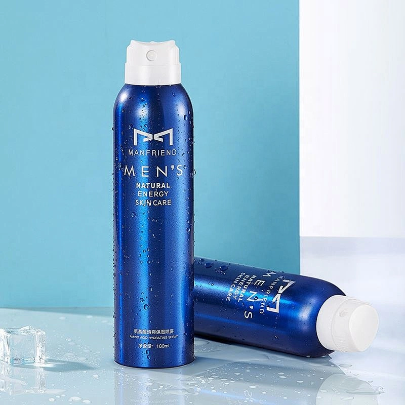 Private Label Facial whitening spray waterproof Fitness Face Toner Spray For Men