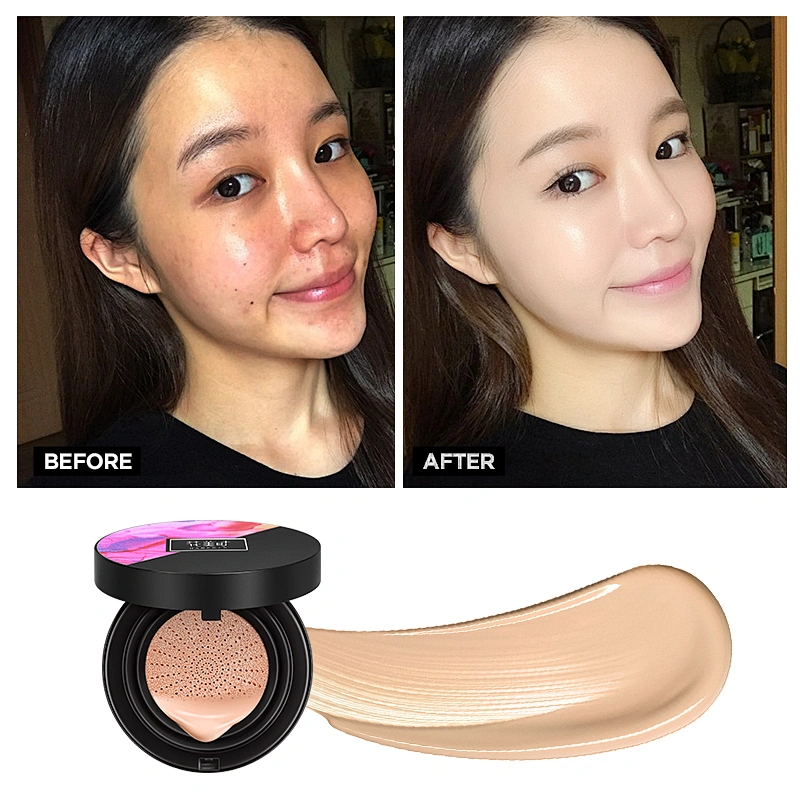 Korean Stylish Air Cushion Whitening Waterproof Moisturizing BB Cream
