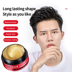 Custom your logo organic gel pomade wax hair style wax for men