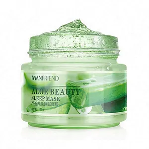 Cheap Factory Supply Repairing Moisturizing  Aloe Vera Crystal Gel Facial Mask