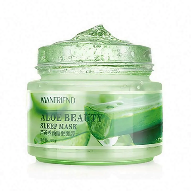 Cheap Factory Supply Repairing Moisturizing  Aloe Vera Crystal Gel Facial Mask
