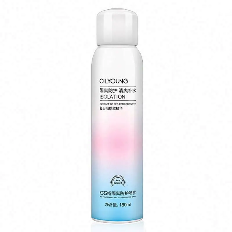 Factory Supply Whiten Facial Body Private Label Sunscreen Face Spray