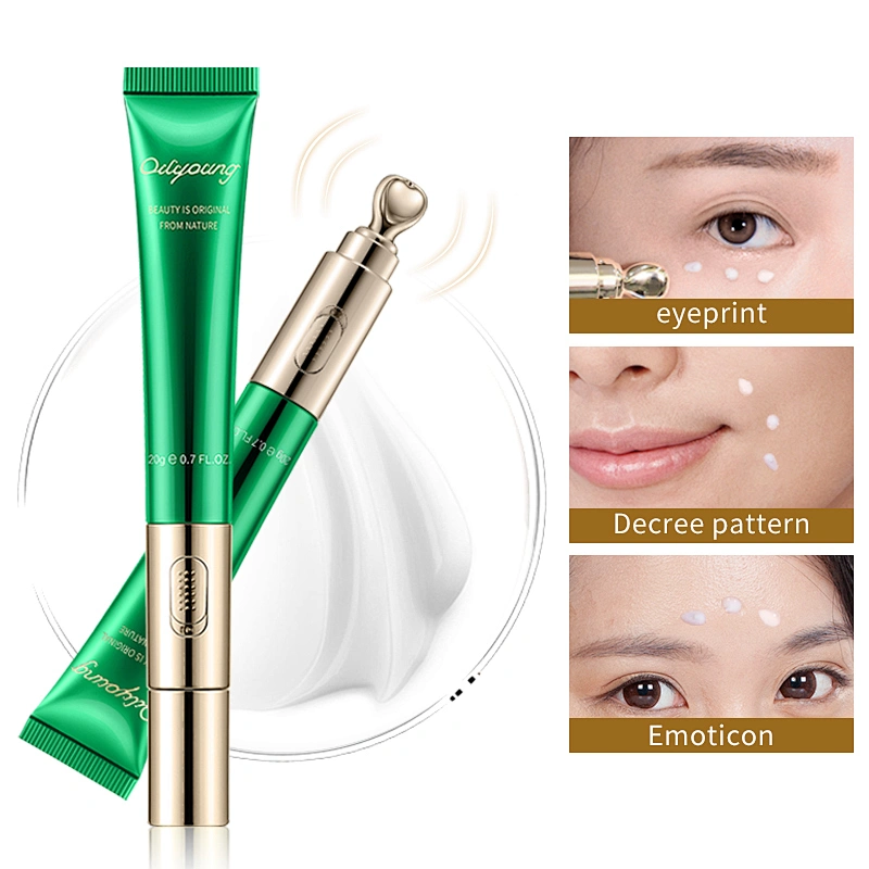 Oem Private Label Best Eye Zone Cream Roller Anti Wrinkle Eye Bags Removal Dark Circle Eye Cream