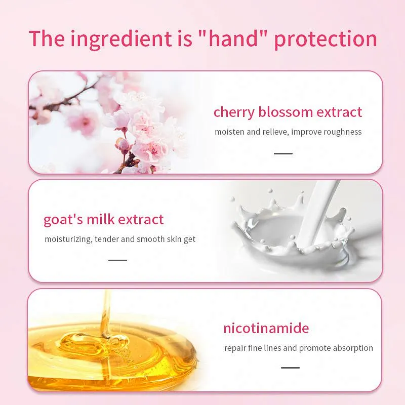 Factory Supply Wholesale Whitening Moisturizing Waterproof hand cream & lotion