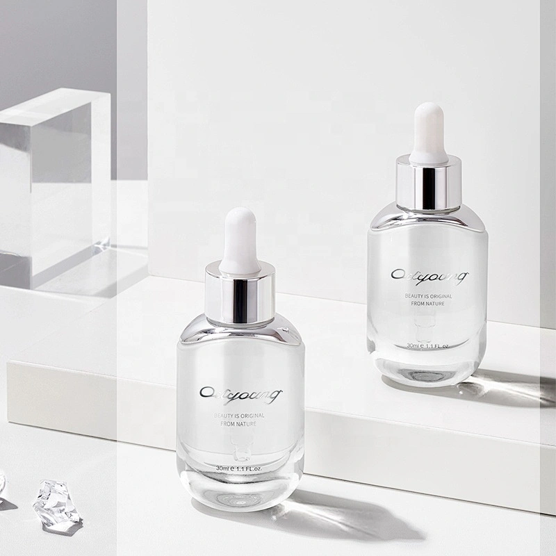 Private Label Skin Care Beauty Anti Wrinkle Anti Aging Face Whitening Skin Serum Vitamin C with Hyaluronic Acid  Serum