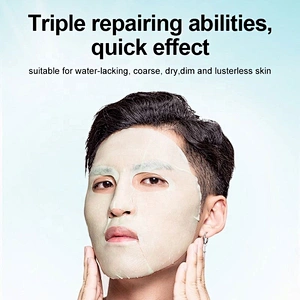 Wholesale Bulk Cosmetic Beauty Acne Removal Face Anti Acne Silk Facial Mask for Men