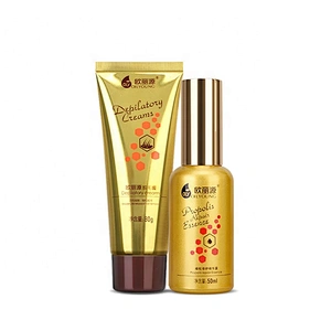Natural organic honey hair removal cream +repair essence permanent depilatory cream