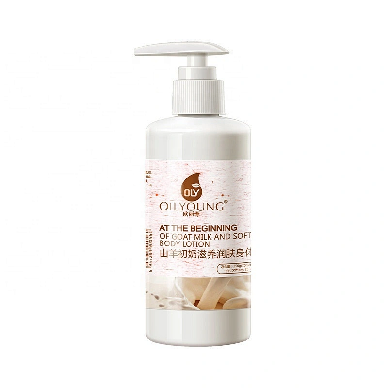 Goat milk bleaching face body cream black snow skin whitening moisturizing body lotion skin lightening lotion