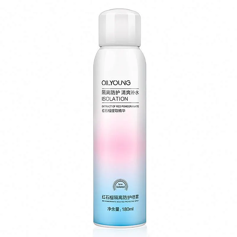 Private Label Wholesale SPF50 Waterproof Sweatproof Sun Screen Whitening Sunscreen Spray