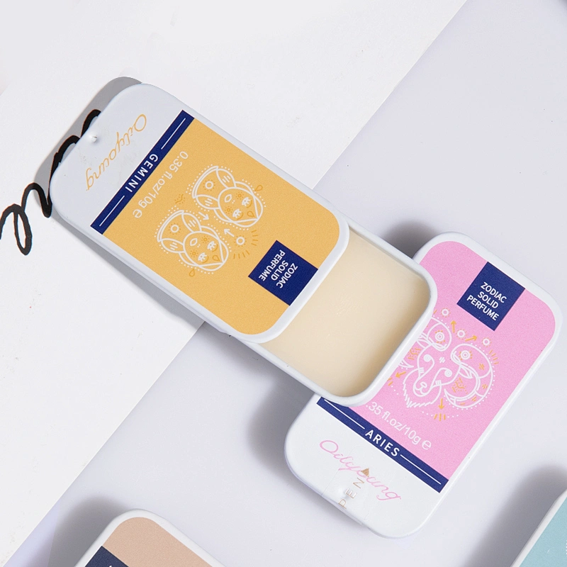 private label solid balm solid perfume new portable perfume balm for men and women wholesale