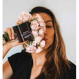 100% Organic Exfoliating Whitening Brown Sugar Body Scrub Private Label