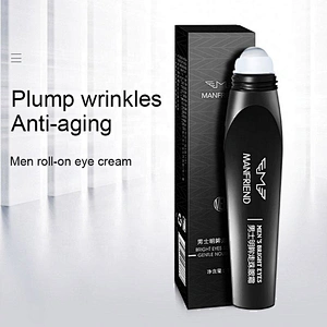 Best Private Label Men Roll ON Anti Aging Wrinkle Instant Eye Bag Remova Eye Cream For Men Dark Circle Remove
