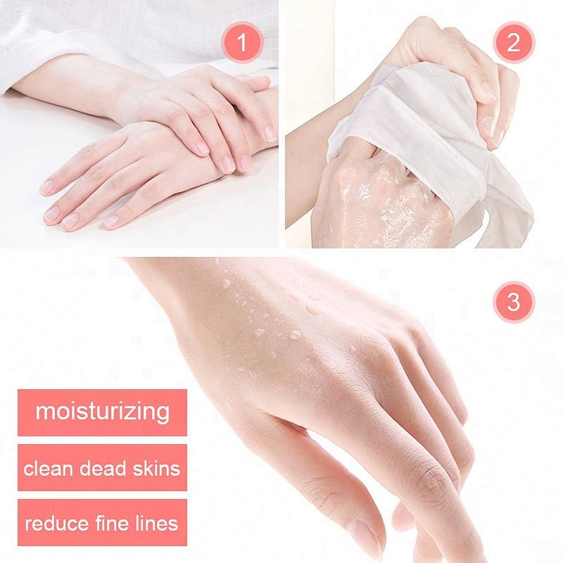 Manufacturer China Private label Custom Whiten Disposable Glove Hand Mask