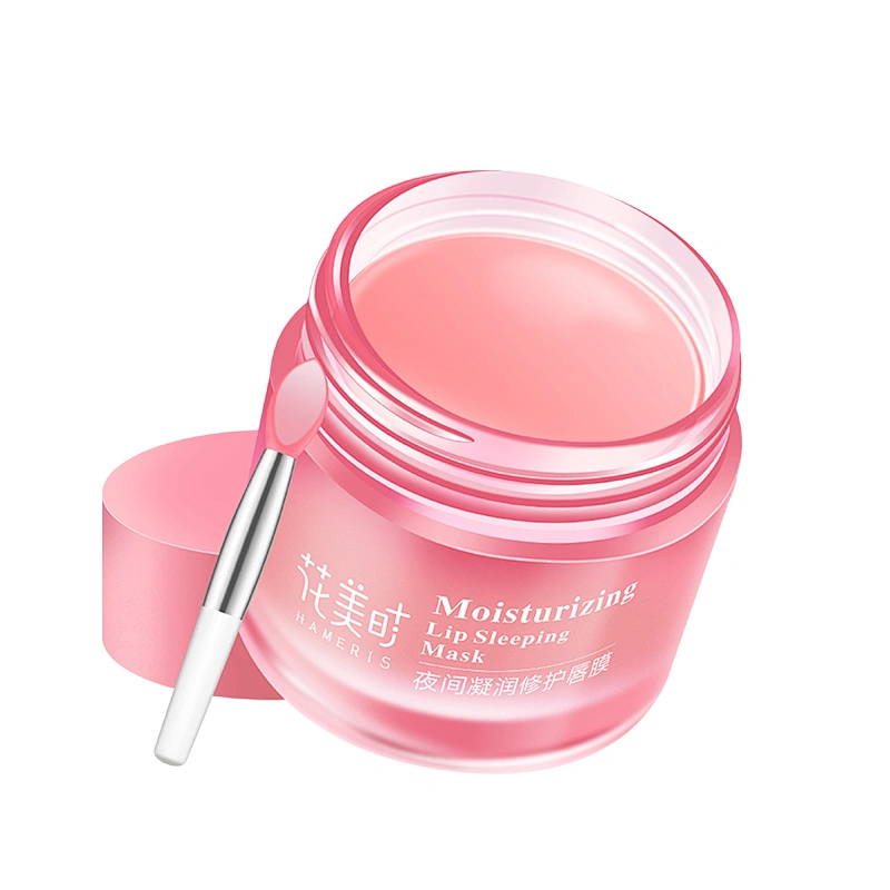 private label pink lip lightening plumping mask hydrating plumper collagen lip mask patch