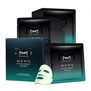 Wholesale Bulk Cosmetic Beauty Acne Removal Face Anti Acne Silk Facial Mask for Men