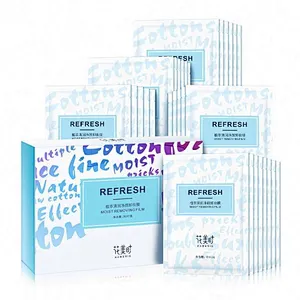Private Label Cotton Pads Deep Cleansing Makeup Remover Wipes