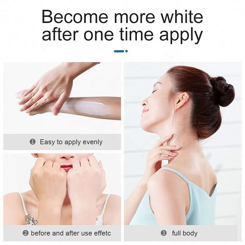 Private Label Skin Anti Aging moisturizing Lightening Whitening Cream Body Lotion For Black Skin