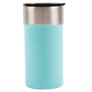 2020 popular  travel 16oz leak proof  reusable Double Wall stainless steel water bottle for car