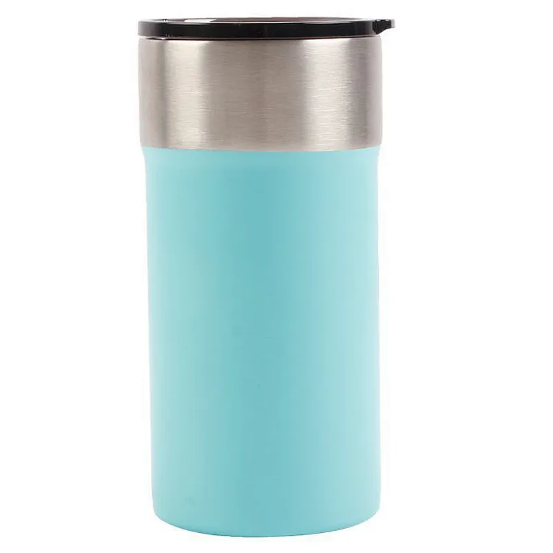 2020 popular  travel 16oz leak proof  reusable Double Wall stainless steel water bottle for car
