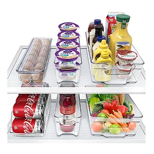 6pcs fridge r refrigerator container drawer storage organizer set