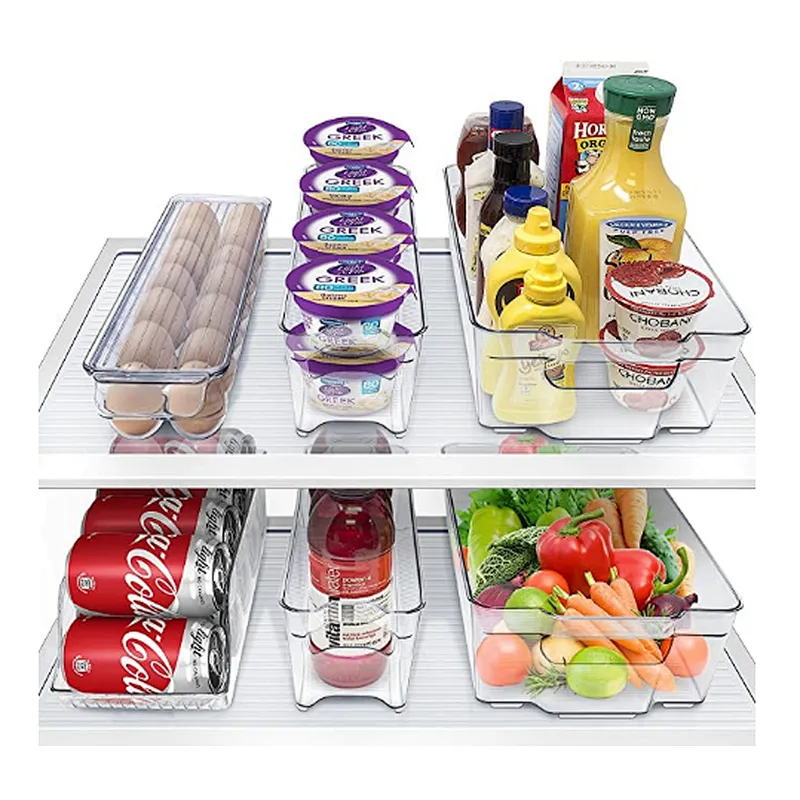 6pcs fridge r refrigerator container drawer storage organizer set