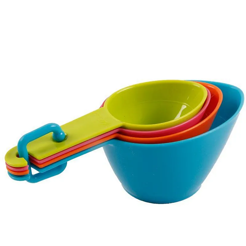Union Source Food grade materials custom cake Multi function adjustable kitchen plastic ingredients measuring spoon