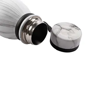 wholesale 600ml  food grade portable customizable pattern stainless steel Vacuum bottle