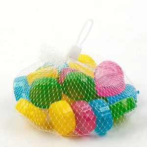 Colorful BPA free reusable Frosted PE Plastic 20 Pcs ice cube set wholesale